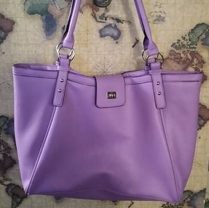 Vibrant Lilac Tote Never Used!